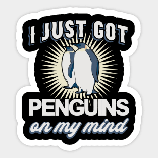I just got Penguins on my Mind Sticker